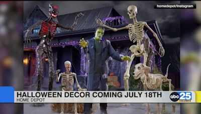 Halloween decorations coming in July - ABC Columbia