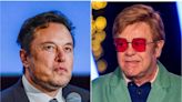 Elton John Says He's Quitting Twitter And Elon Musk Tries To Get Him To Stay