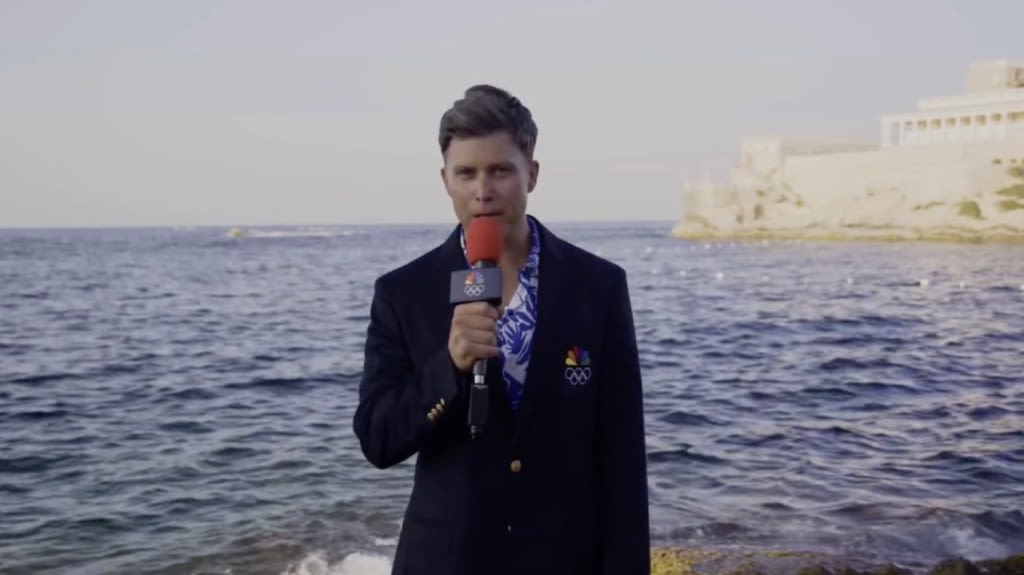 Colin Jost Provides Injury Update, Officially Signs Off As NBC Olympics Correspondent From Malta