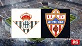 Betis vs Almería: estadísticas previas y datos en directo | LaLiga EA Sports 2023/2024