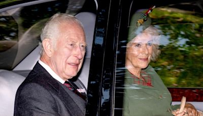 King Charles attends church prayers on the anniversary of Queen Elizabeth's death