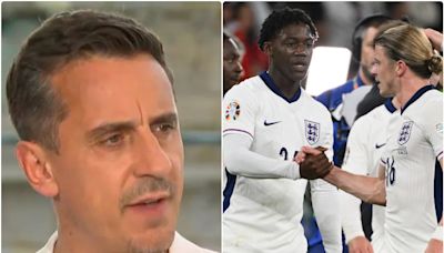 Gary Neville tips Kobbie Mainoo to edge Liverpool star out of England XI