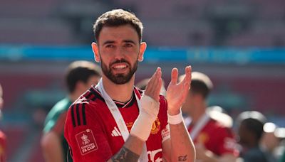 Bruno Fernandes responds to Man United transfer exit with heartfelt four-word message