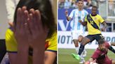 Viral: la reacción de una hincha ecuatoriana al enterarse que debía jugar contra la Selección argentina en la Copa América