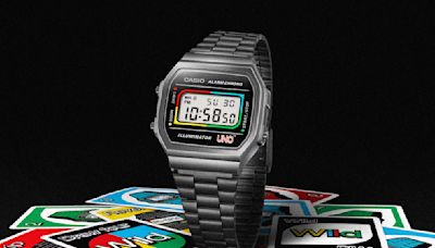 Love classic Casio watches, love the card game UNO? Then you're in luck