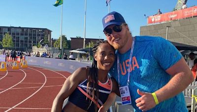 How Shot Putter Ryan Crouser s Girlfriend Megan Clark Helps With His Training Program