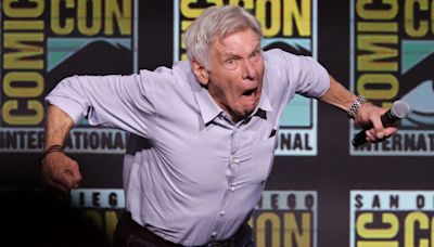 El loco momento de Harrison Ford, desatado y rugiendo como Hulk, en la presentación de Capitán América 4