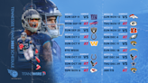 Tennessee Titans: Downloadable 2022 schedule wallpapers for mobile, desktop