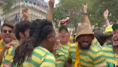 'Paris vai virar baile': torcida organizada faz paródia de hit do Vasco e canta antes da cerimônia de abertura dos Jogos