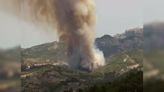 La Guardia Civil desaloja a 800 personas en Penáguila de forma preventiva por el incendio declarado en Benasau (Alicante)