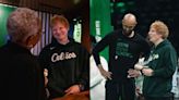 Ed Sheeran apoya a los Boston Celtics en final de Conferencia