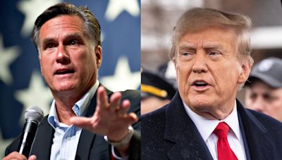 Republican Mitt Romney proves he's a huge HYPOCRITE by saying Biden should pardon Trump