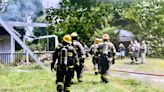 MVFD conducts controlled burn of donated house - Gazette Journal