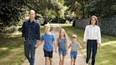 William and Kate release new family photo for Christmas amid Harry and Meghan Netflix controversy