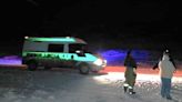 Una ambulancia quedó varada en la nieve, en el norte neuquino: el rescate camino a Tricao Malal - Diario Río Negro