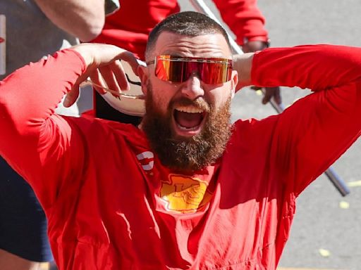 Travis Kelce Leaves Female Spectator’s Head Covered In Blood After Accidentally Hitting Her At Celebrity Golf Tournament