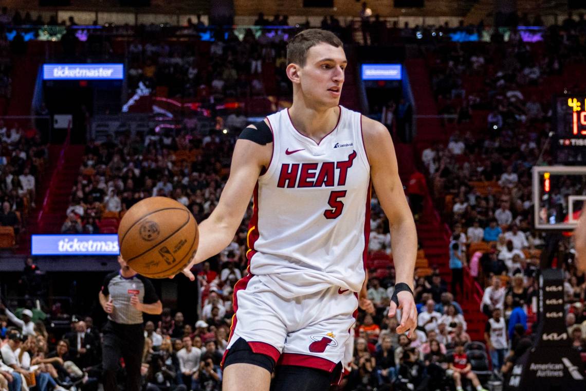 Jovic left Heat impressed after productive season: ‘I often have to remind myself that Niko is 20’