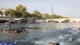 Triathletes tackle cobblestones and currents in bid for Paris gold