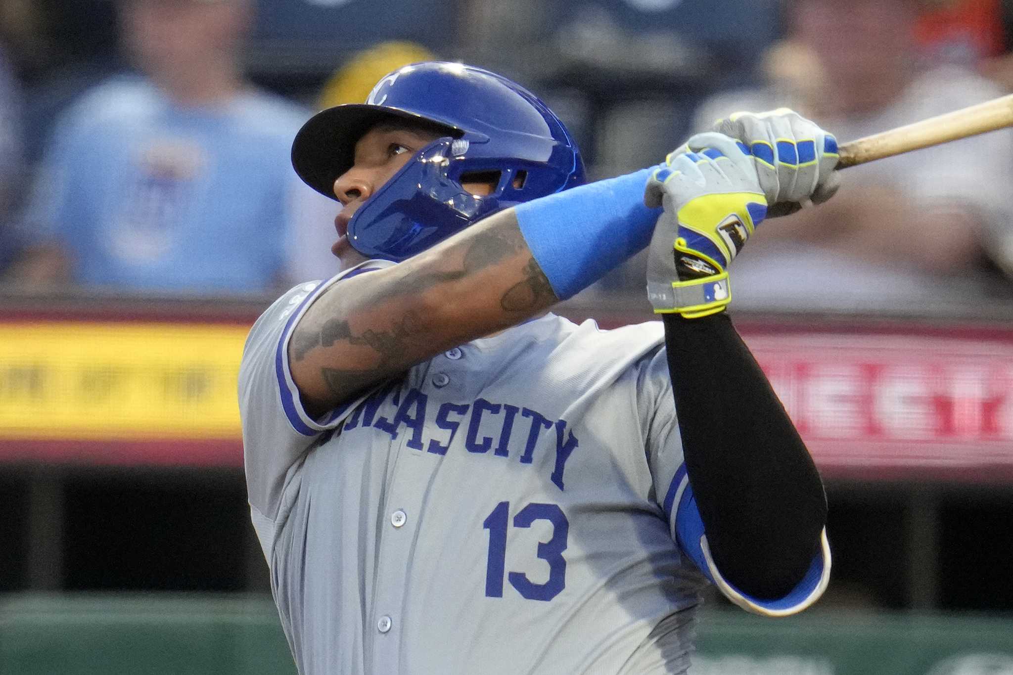 Salvador Perez hits a 2-run homer, Alec Marsh strikes out 11 and Royals beat Pirates 8-3