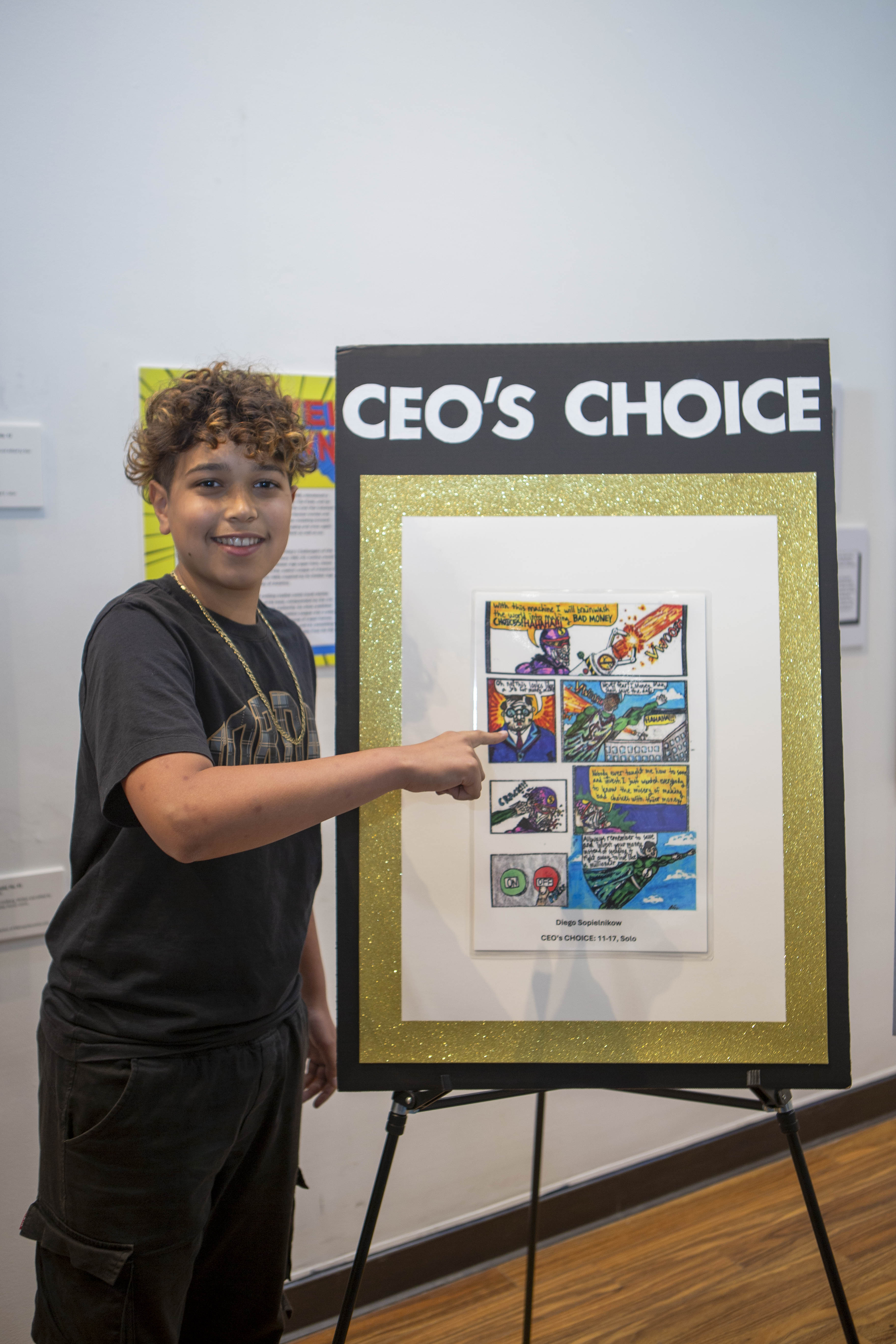Money Man: La Jolla teen wins award in comic book contest designed to lift financial literacy