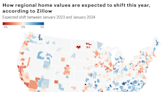 Housing market analysts are divided: Zillow and Moody’s issue starkly different home price forecasts for the nation’s 400 largest markets