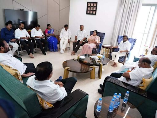 Nellore district TDP MLAs meet with MP Vemireddy Prabhakar Reddy assumes significance | India News - Times of India