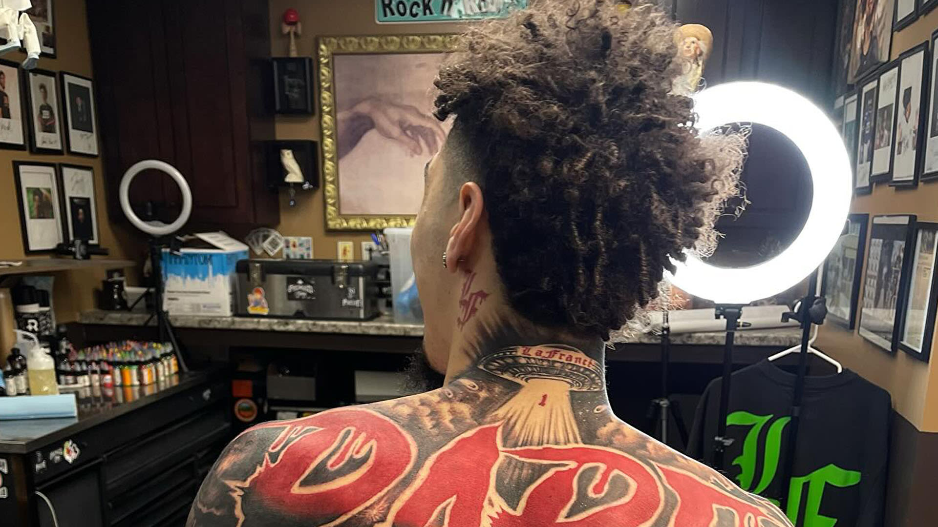 Hornets star LaMelo Ball gets huge new back tattoo as NBA fans spot replica ink