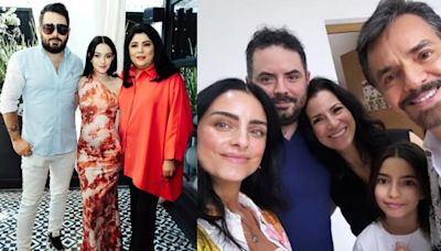 Abrazo y foto: así fue el reencuentro entre Derbez y Victoria Ruffo