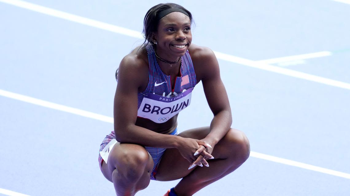Iowa alum Brittany Brown snags spot in 200-meter Olympic semifinals