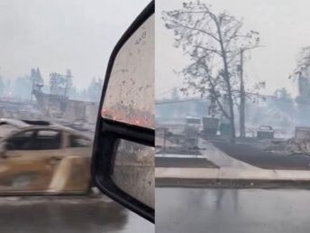 Video out of Jasper shows town decimated by wildfire | Canada