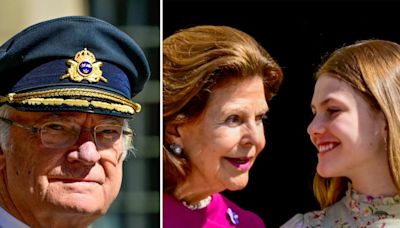 Geburtstagsfeier für Carl Gustaf: Süßer Moment von Silvia und Estelle