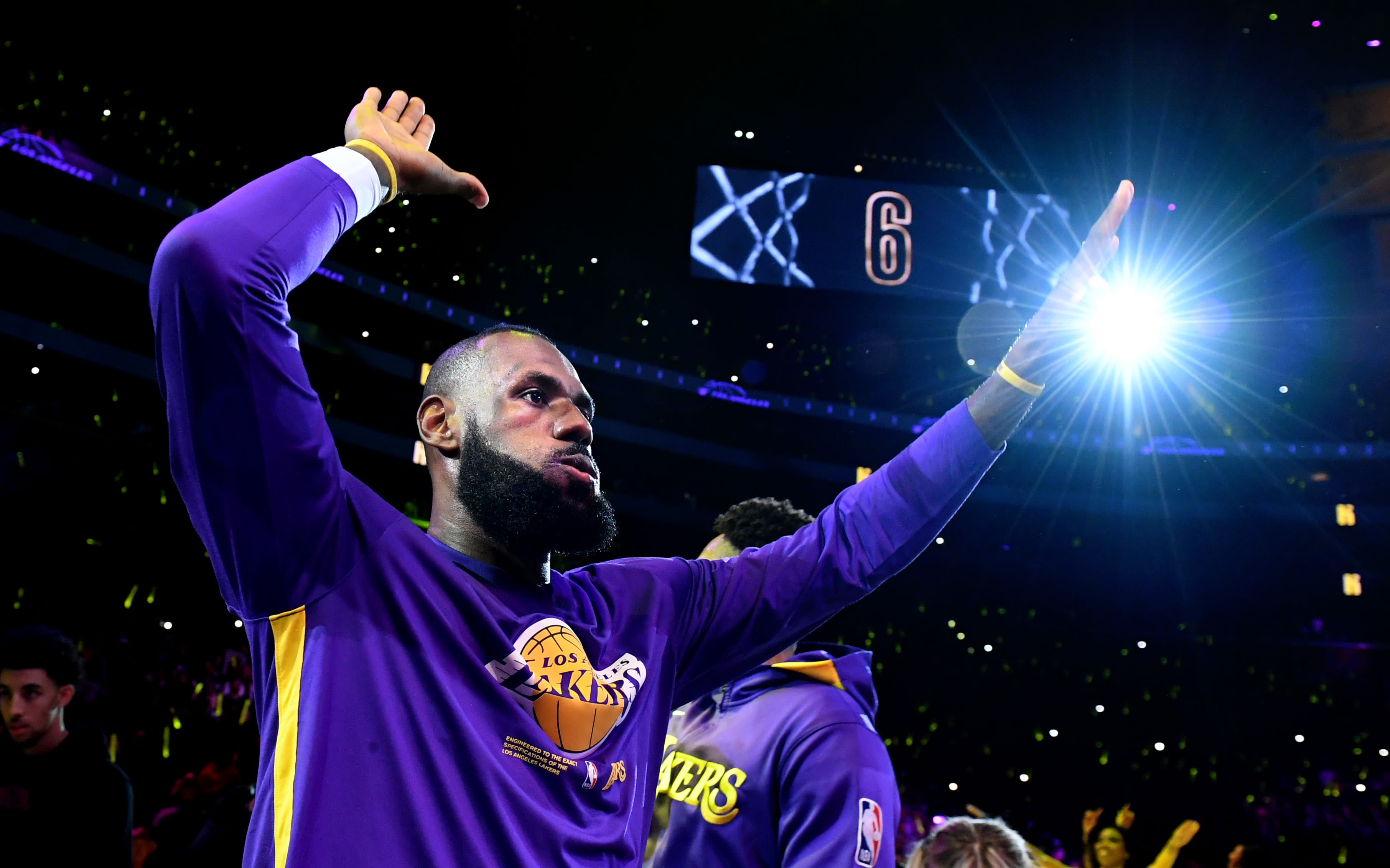 The power of Lakers star LeBron James is his mere presence
