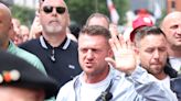 Two arrests as thousands march in London for protest led by Tommy Robinson