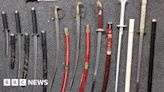 Sword and dagger collection handed over to police in Cambridge