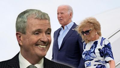 Biden visits Murphy's NJ home, defends debate performance