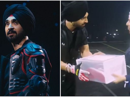 Diljit Dosanjh wins over netizens as he gives special gift to Pakistani fan during concert; says 'Borders are created by politicians'