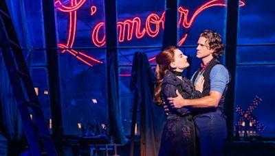 Photos: Aaron Tveit and Joanna 'JoJo' Levesque in MOULIN ROUGE! THE MUSICAL