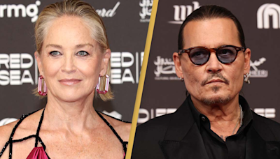 Sharon Stone slams Johnny Depp's art series saying he's 'making a fortune'