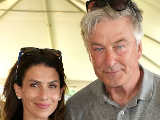 Alec Baldwin and wife Hilaria attend charity event in The Hamptons