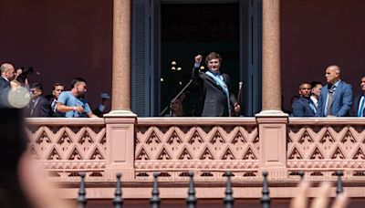 Javier Milei invitó al plantel de la Selección a festejar en el balcón de la Casa Rosada