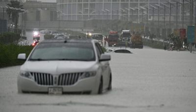 Photos of torrential Dubai flash floods show the downsides of trying to control the weather