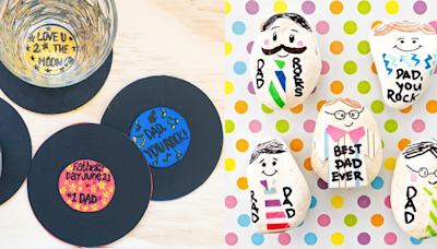 This Father's Day, There Are So Many DIY Ways Kids Can Show Dad He "Rocks"