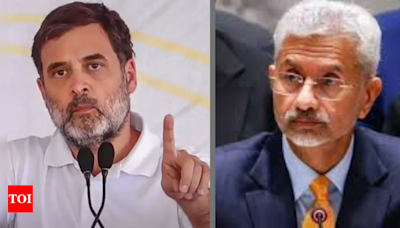 Rahul Gandhi writes to EAM Jaishankar about Tamil Nadu fishermen arrested in Sri Lanka | India News - Times of India