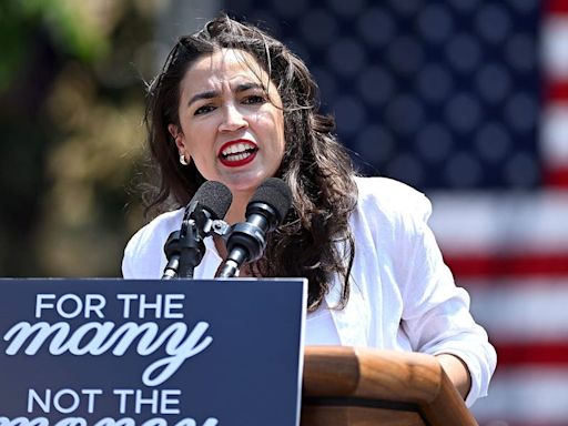 AOC unloads on Biden's critics in late-night Instagram Live