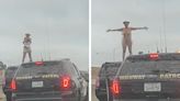 Woman In L.A. Police Chase Gets Naked On Freeway, CHP Bears Witness