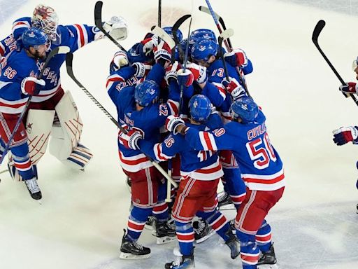 Goodrow scores in overtime, Rangers outlast Panthers 2-1 in Game 2 to even Eastern Conference final