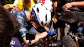 Jonas Vingegaard 'very emotional' as he fights back tears after win over Tadej Pogacar on Stage 11 of Tour de France - Eurosport