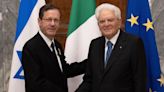 Mattarella y Herzog hablan en Roma de la tregua con Hamás y la solución de dos Estados