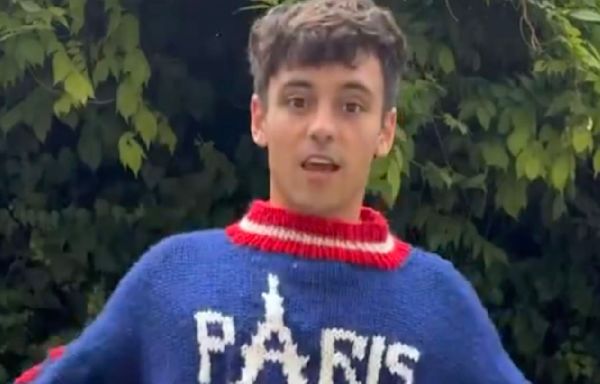 Tom Daley Finished the Paris Olympics Knit Sweater He Was Working On