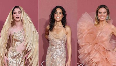 Heidi Klum, Michelle Rodríguez, Coco Rocha... Los mejores looks de la gala amFAR Cannes